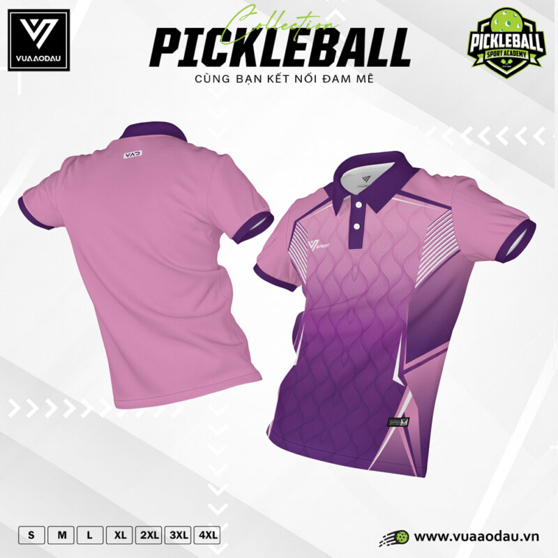 Áo Thể Thao Pickleball Nữ Hồng Tím Nổi Bật – Đột Phá Phong Cách & Hiệu Suất